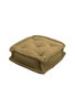 Atelier Del Sofa Cojín de Terciopelo Caqui 55x55x16 cm